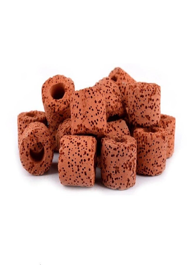 Sage Square Aquarium Cleaning Filter Media, Ceramic Filter Ring, Ceramic Ring Fish Filter for Aquarium Bio Media Ceramic Ring (500grm) - Image 1